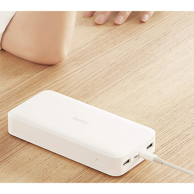 پاوربانک 18 وات شیائومی مدل Redmi PB200LZM ظرفیت 20000 میلی آمپر ساعت اصل با گارانتی