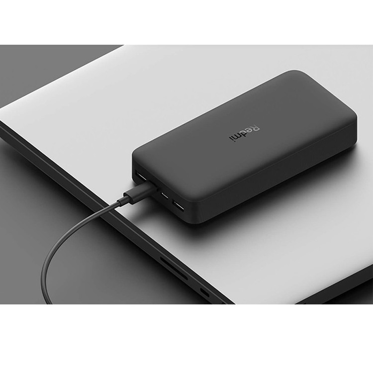 پاوربانک 18 وات شیائومی مدل Redmi PB200LZM ظرفیت 20000 میلی آمپر ساعت اصل با گارانتی